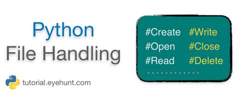 Image result for Python File Handling