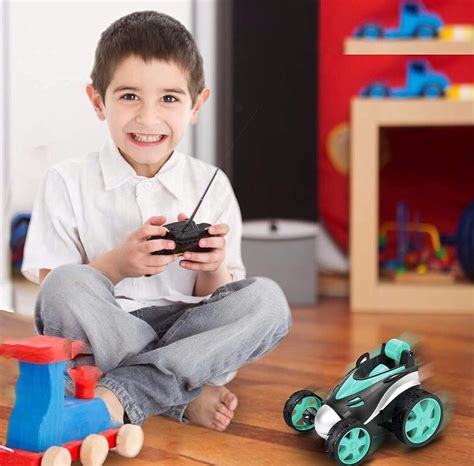 Goyal's Remote Control RC Stunt Car Vehicle 360° Rotating Rolling Radi