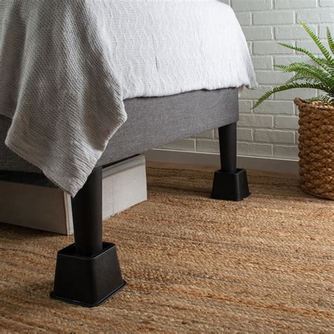 Simplify 8 -Piece 8-in Bed Risers in the Bed Risers department at Lowes.com
