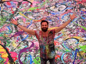 Brit artist hopes world's largest art canvas sparks humanitarian ...