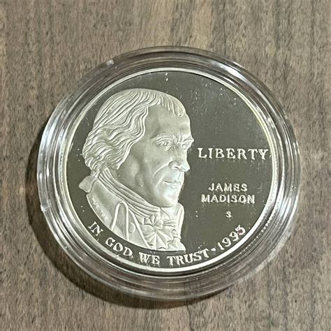 James Madison Commemorative Coin