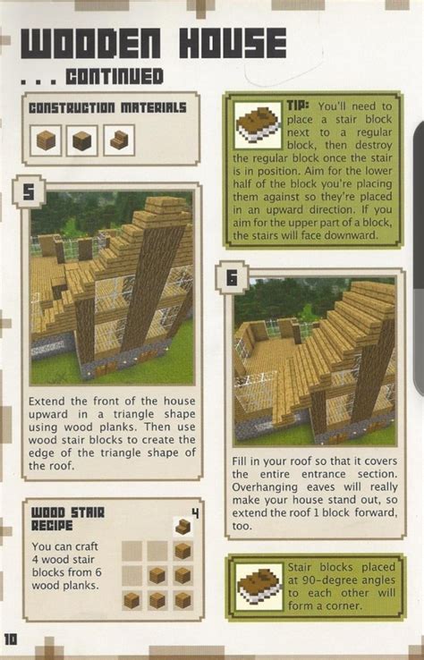 Image result for Minecraft Tutorial House From Book