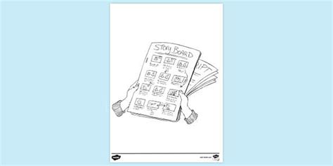 Pre Production Colouring Sheet | Colouring Sheets