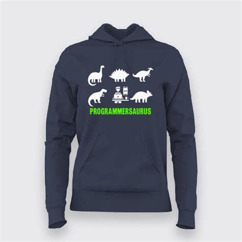 Programmer Saurus Funny Programming T-shirts For Women – TEEZ.in