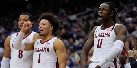 Led by Mark Sears, Alabama breaks the record for 3-pointers in a March ...
