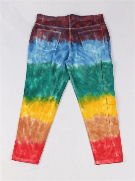 Rainbow Tie Dye Trousers – Theorem