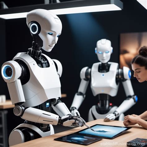 Robot and Human 的图像结果