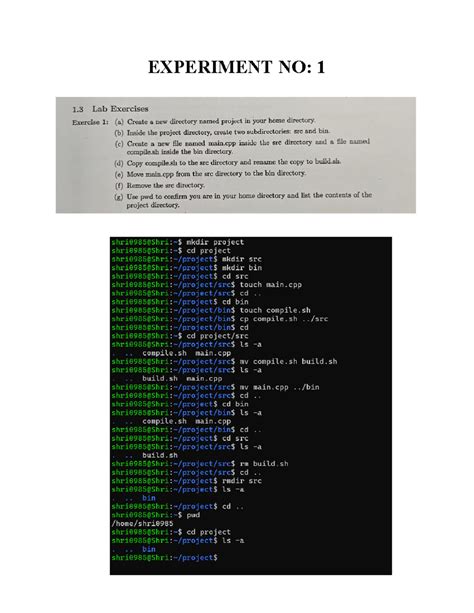 Shashank S 12304810 - Practical notes - EXPERIMENT NO: 1 1 Lab ...