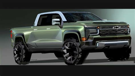 GM Design Shares Futuristic Chevy Truck With Retro…