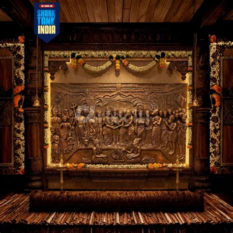 5X3 Feet Srinivasa Kalyanam 3D Relief Mural | Grand Divine Marriage Wa