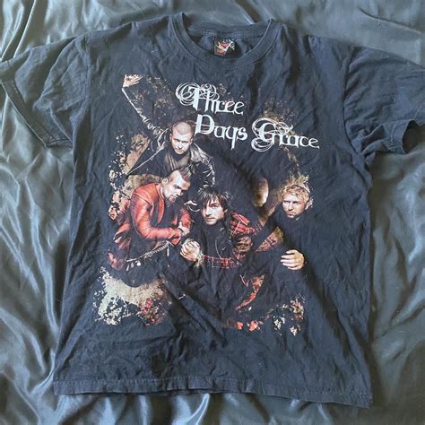 RARE vintage three days grace shirt #alt #emo | Depop