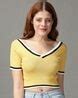 Buy Yellow Tops for Women by SHOWOFF Online | Ajio.com