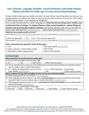 Sexual Orientation and Gender Identity (SOGI) Data Action ... Doc ...