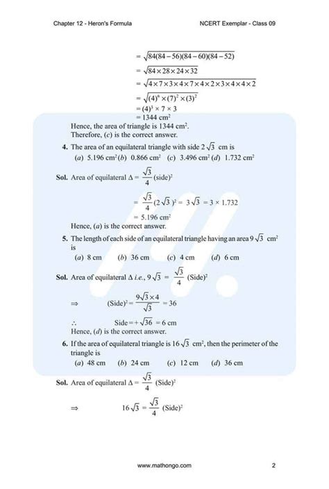 Image result for Class 9 Math NCERT Ch 12