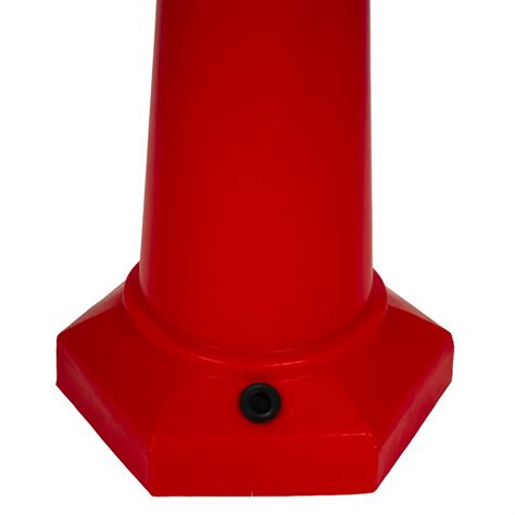 Traffic Cones - Plastic Hexagonal Base Traffic Cone 1000 mm Trader ...