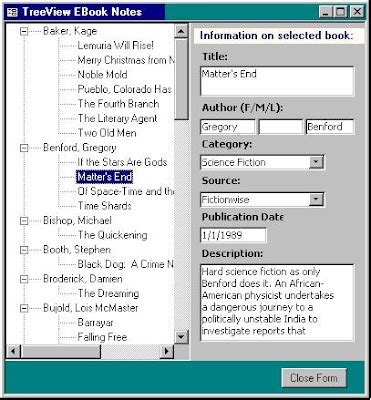 Image result for MS Access TreeView Example