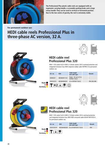 All HEDI GmbH catalogs and technical brochures