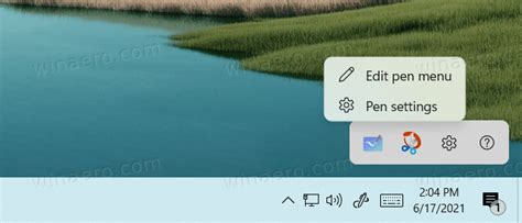 Rezultat imagine pentru Show Windows Ink Workspace Button