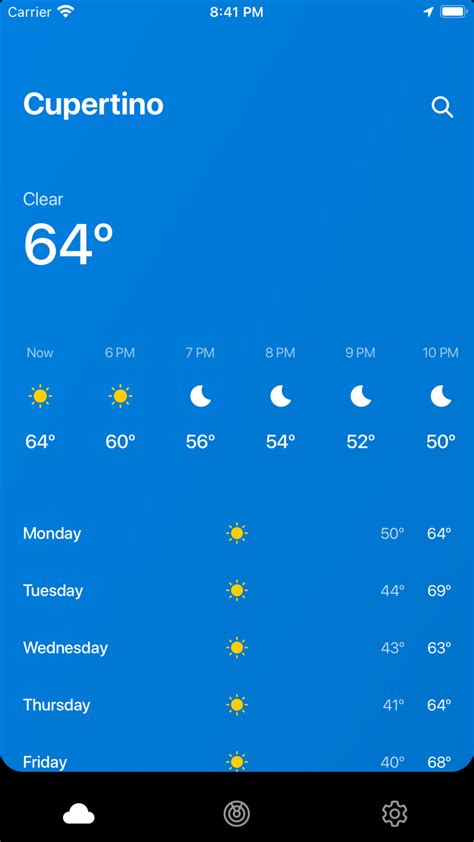 Weather Radar 的图像结果