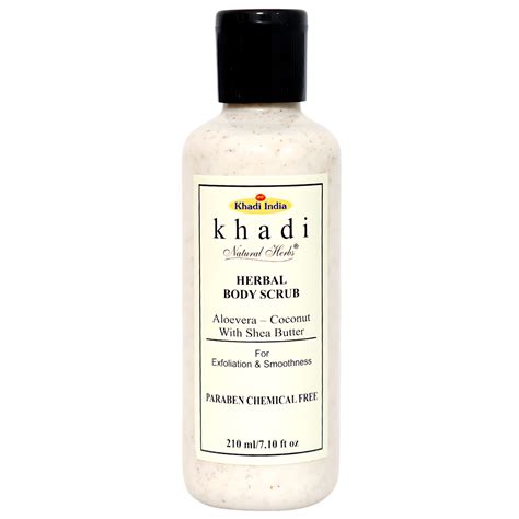 Herbal Body Scrub Aloevera Coconut – Khadi Natural Herbs