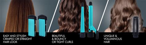 Havells 5-in-1 Multi Styling Kit - Straightener, Curler, Crimper ...