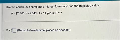 Image result for Continuous Compound Interest Example