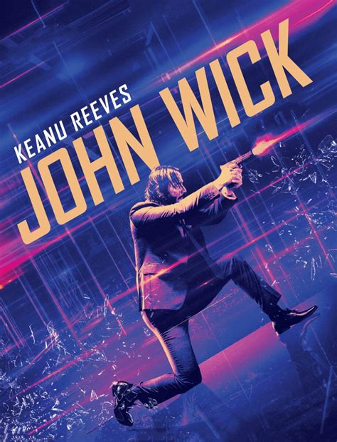 John Wick - Keanu Reeves - Hollywood English Action Movie Poster - 4 ...