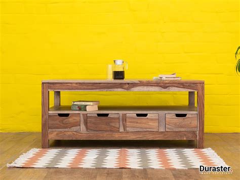 Duraster Alpaca Modern Coffee Table with Storage | Duraster
