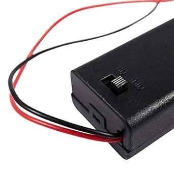 Generic On/Off 2 Wires Lead Switch 2 x1.5V AAA Battery Cell Case Box BT ...