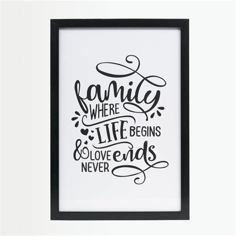 Buy Spectrum Wooden Family Picture Frame - 48x33cm from Home Centre at ...