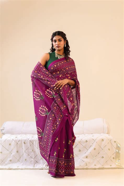 Band gobhi Saree – Buta Buti