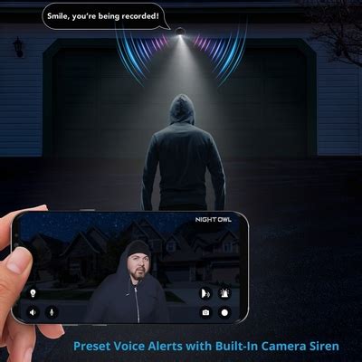 Night Owl Wi-Fi IP 4K HD Camera with 2-Way Audio India | Ubuy