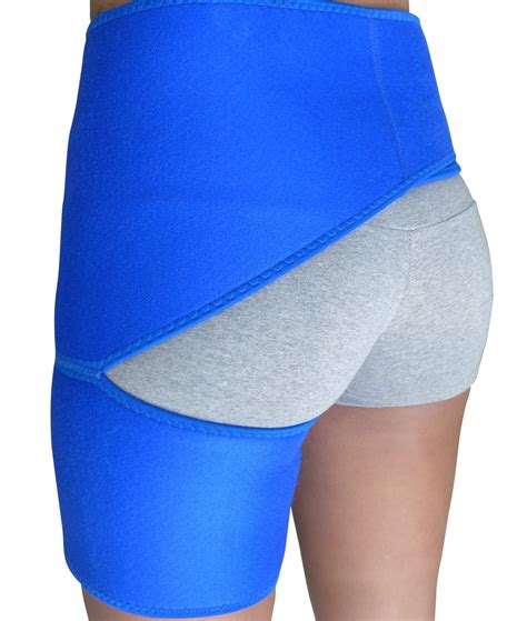 Buy Hip Brace for Men and Women - Groin Support Wrap for Sciatica Pain Thigh Hamstring ...