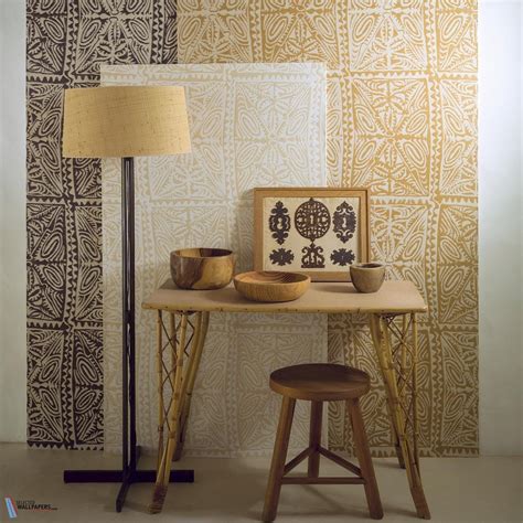 Tamatoa wallpaper Pierre Frey | wallpaper Tamatoa FP983 – Selected ...