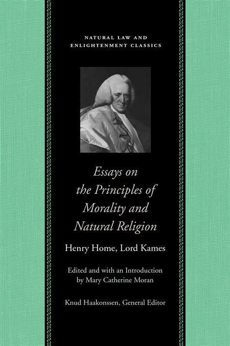 Buy Essays on the Principles of Morality & Natural Religion: Several ...