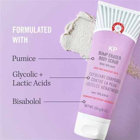 KP Bump Eraser Body Scrub with 10% AHA • 226g