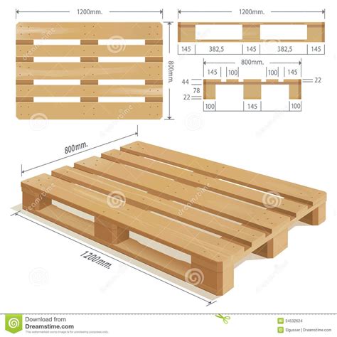 Wood Pallet Dimensions And Weight