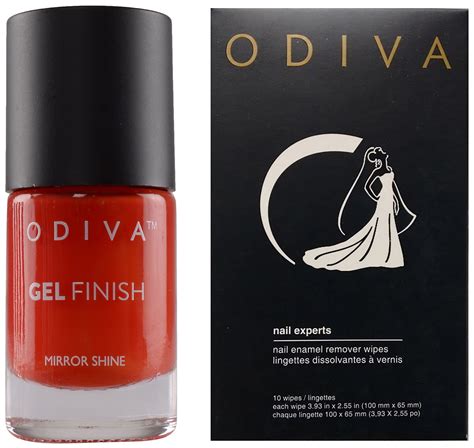 Buy Odiva Scarlet Ribbons Gel Finish Nail Polish and Nail Polish ...