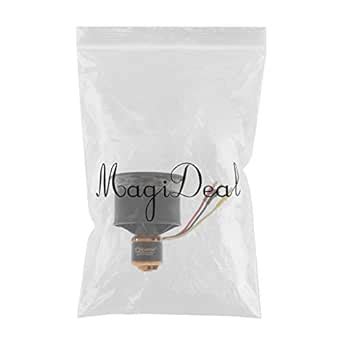 5-Blade 50mm Duct Fan Brushless Motor for RC EDF Jet AirPlane 3300KV(CW ...