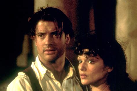 Brendan Fraser The Mummy Kiss