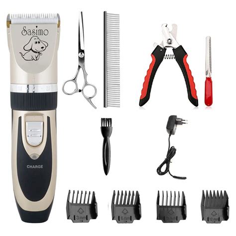 AYSIS Professional Automatic Rechargeable Pet Hair Trimmer For Dogs ...