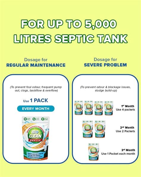 Bioclean Septic Tank Cleaning Powder (Single Pack)