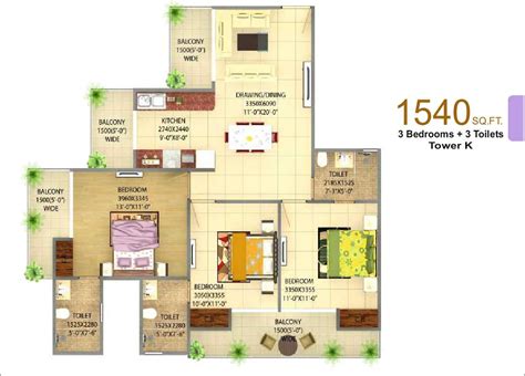 Floor Plan - Victory One Central Housing Scheme