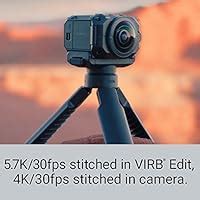 Garmin Virb 360 Action Rugged, Waterproof 360-degree Camera with 5.7K ...