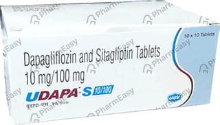 Udapa S 10/100mg Strip Of 10 Tablets: Uses, Side Effects, Price ...