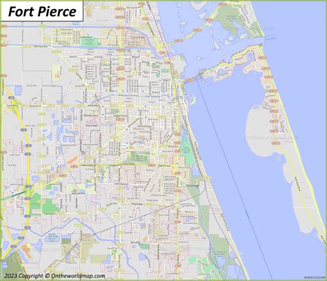 Fort Pierce Map | Florida, U.S. | Discover Fort Pierce with Detailed Maps