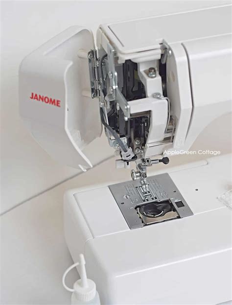 How To Oil A Sewing Machine - AppleGreen Cottage