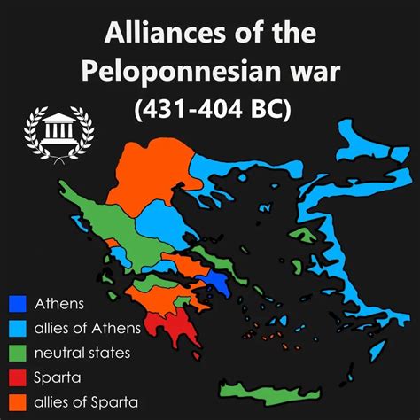 The Peloponnese war was a civil war in ancient... - Maps on the Web