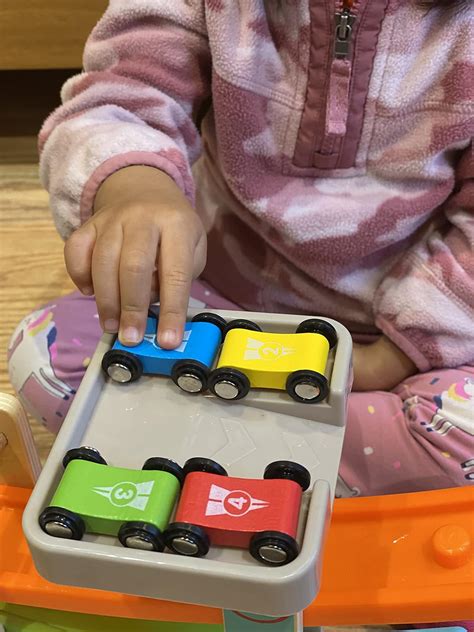 Wooden Car Ramp Race Track Toy - Toddler Car Playset India | Ubuy