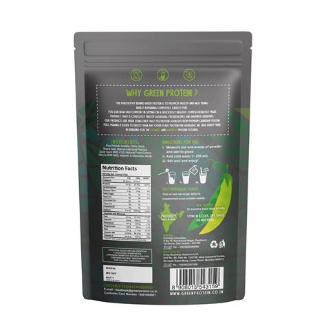 Buy Raw Mango Pouch 500 Gms - Natural Vegan Plant Protein